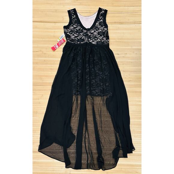 Nightway NEW Sparkle Lace Chiffon Women’s 14 Formal Party Event Stellar - Picture 7 of 14